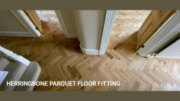 Herringbone Parquet Floor Fitting